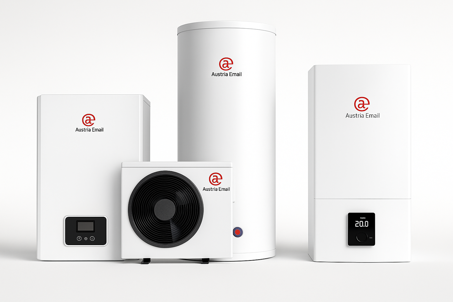 Austria Email Geräte Übersicht